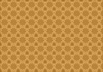 Colorful seamless floral pattern wallpaper design