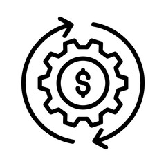 Business Efficiency Icon Multiple Style Collection