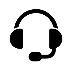Vector art of headset