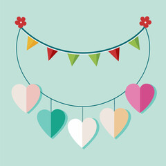 Hear Love Valentine card