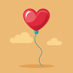 heart shaped balloons