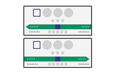 シンプルな駅看板_横須賀線