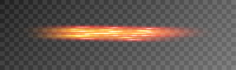 Pulsing red laser line with glow effect and smooth motion blur. Suitable for futuristic elements, data visuals, or animated HUDs. High-resolution asset. © Strongstock03