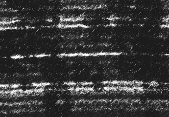 Hand made Abstract black and white grunge texture dark grainy background with horizontal lines perfect for adding depth and visual interest to designs Vector