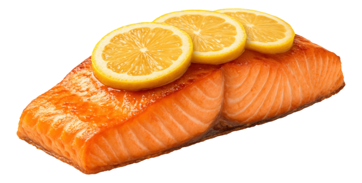 Clear glass bowl featuring a squid sea salad, surrounded by avocado wedges and sesame seed sprinkle.