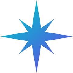 AI generation icon in gradient style. Symbol of artificial intelligence, image creation, and digital technology