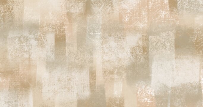 AI-created retro background featuring abstract pastel waves and fluid geometry, harmonizing cream, purple, and pink hues for serene design aesthetics suited for web or modern print decor.