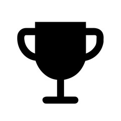 Vector art of trophy icon