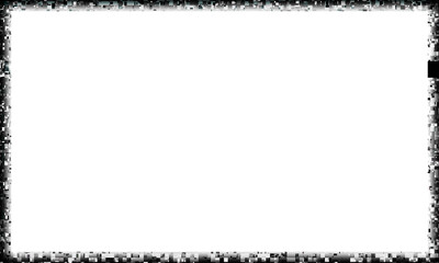 Cyberpunk Neon Frame, Futuristic Digital Border Template