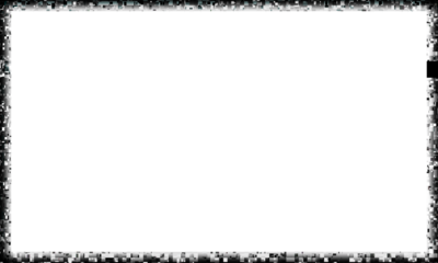 Cyberpunk Neon Frame, Futuristic Digital Border Template