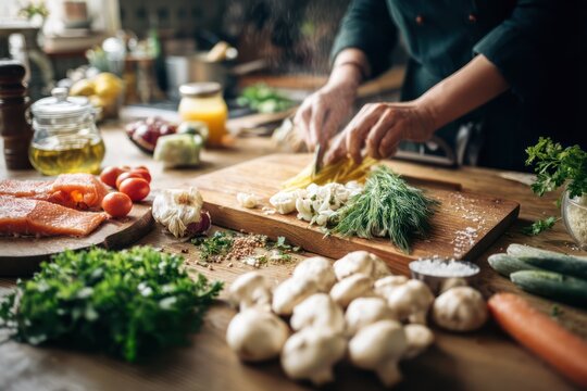 Concept of Homemade Meals and Controlling Ingredients