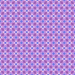 Abstract geometric pattern with a combination of blue and purple colors suitable for backgrounds or covers and fabrics