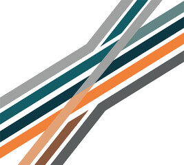 Abstract Geometric Stripes Background