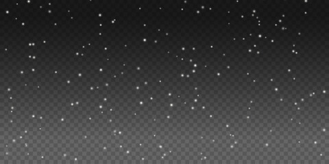 Ethereal sparkling dust with glowing particles on a dark background. Perfect for magical effects, fantasy designs, and festive decorations.