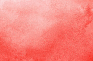 Abstract red watercolor background texture
