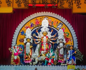 maa durga puja in West bengal 2025