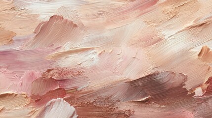 A soothing blend of warm beige and soft rose pastel creating a harmonious background perfect for design projects.