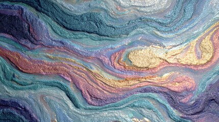 A captivating image showcasing rippled glass with pastel hues, creating a mesmerizing distortion effect for artistic design.