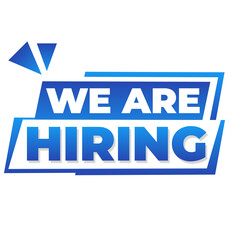 We are hiring png, job vacancy concept, new employee poster, recruitment announcement design, clear background file