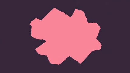 Vibrant pink abstract shape on dark backdrop creates a modern and eye-catching design element ready to elevate your brand and captivate your audience