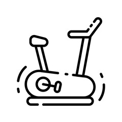 biking cycle exercise fitness gym machine tools icon
