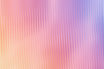 Fototapeta premium Pastel color background with vertical lines and a soft blurred gradient effect