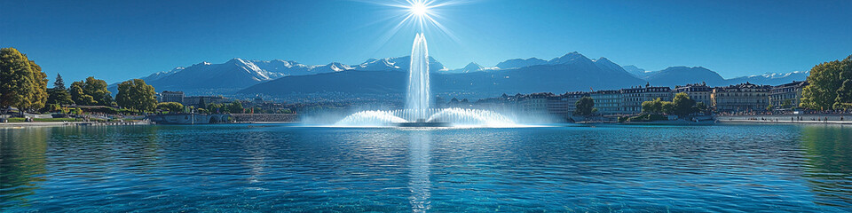 Geneva Daytime Skyscape