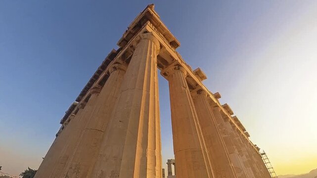 Parten&oacute;n, templo de Atenea en Grecia, centro religioso de la cultura griega.