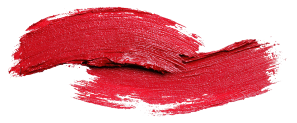 A swirl of red, textured strokes against a black background, creating an abstract artistic composition