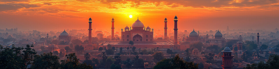Lahore Sunrise Skyscape
