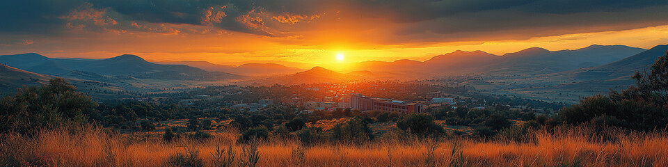 Maseru Sunset Skyscape