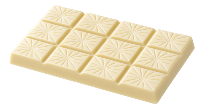 Milk chocolate bar with sea salt crystals sprinkled on top, resting on a rustic wooden table.