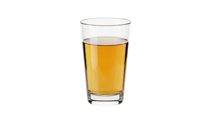 Isolated glass of amber liquid, drink, refreshing beverage, alcohol, beer, cocktail