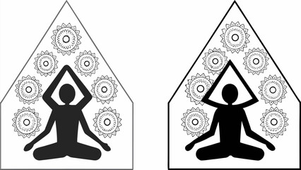 Find inner peace with this zen meditation pose, promoting mindfulness and wellness lifestyle choices