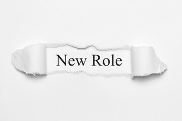 New Role	
