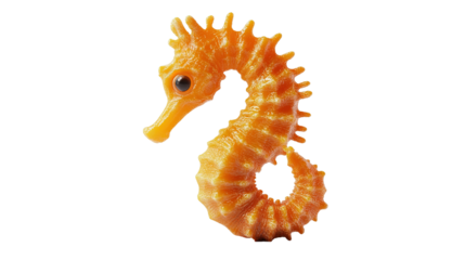 seahorse on transparent background