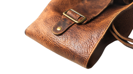 leather bag transparent background