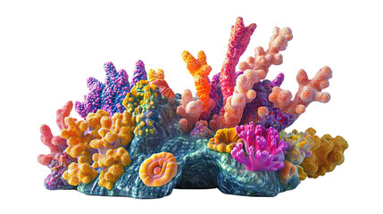 coral background transparent