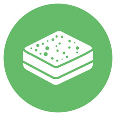 Sponge icon vector image. Can be used for House Cleaning.