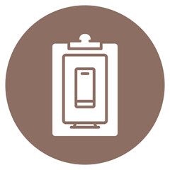 Mockup Design icon vector image. Can be used for Coding and Development.