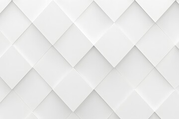 Fototapeta premium Overlapping diamond tiles with 3D shading—capturing symmetry, texture, and clean modern design for architecture or visuals.