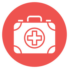 First Aid Kit icon vector image. Can be used for Natural Disaster.