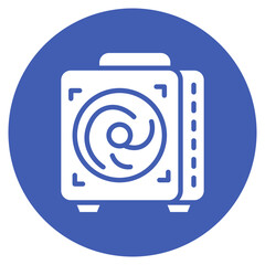 Generator icon vector image. Can be used for Electric Circuits.