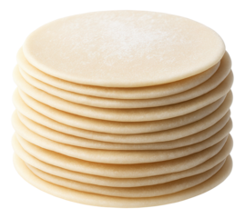 Partially baked puff pastry showing distinct layers, cooling on a metal tray.