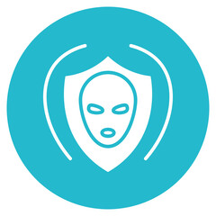 Insider Threat icon vector image. Can be used for Risk Management.