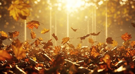 Floating Autumn Leaves Cinematic Scene.jpg