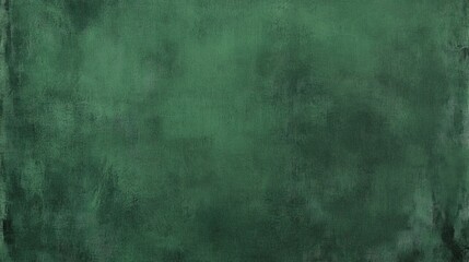 Dark earthy green paint brush stroke texture background