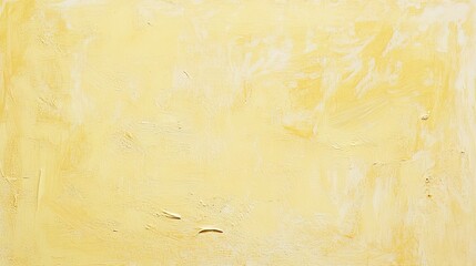 Abstract pale pastel yellow art paint texture background