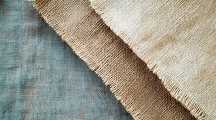 Linen fabric texture background wallpaper, copy space