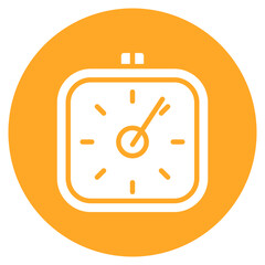 Timer icon vector image. Can be used for Rugby.